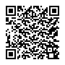 Código QR para número de telefone +17572140625