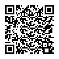 QR-koodi puhelinnumerolle +17572140641