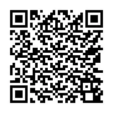 QR-koodi puhelinnumerolle +17572140664