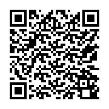 QR kód a telefonszámhoz +17572140685