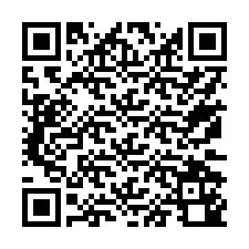 QR kód a telefonszámhoz +17572140711