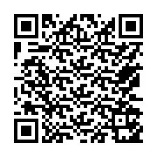 QR-koodi puhelinnumerolle +17572151977