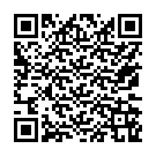 QR-koodi puhelinnumerolle +17572169005