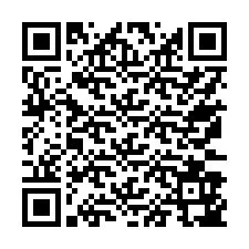 QR-koodi puhelinnumerolle +17573947734