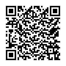 Kode QR untuk nomor Telepon +17575169627