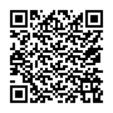 QR Code สำหรับหมายเลขโทรศัพท์ +17575169649