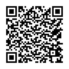 Codice QR per il numero di telefono +17575424223