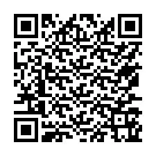Codice QR per il numero di telefono +17577165162