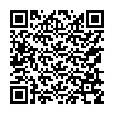 Código QR para número de teléfono +17579758370