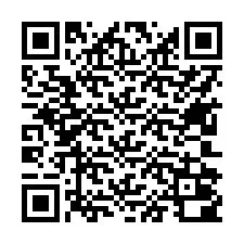 Código QR para número de telefone +17602000003