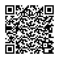 QR-kood telefoninumbri jaoks +17602000016
