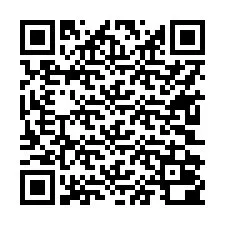 QR-koodi puhelinnumerolle +17602000034