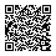 Código QR para número de teléfono +17602000203