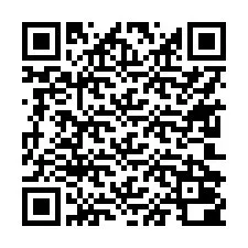 QR-code voor telefoonnummer +17602000208