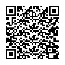 QR код за телефонен номер +17602000212