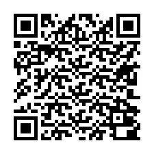 電話番号のQRコード +17602000219