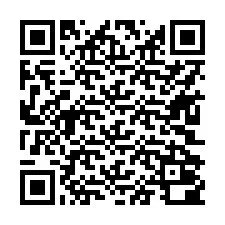 QR kód a telefonszámhoz +17602000235