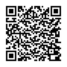 QR kód a telefonszámhoz +17602000244