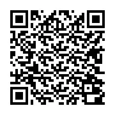 QR-код для номера телефона +17602000762