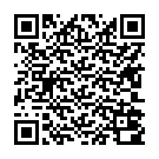 QR Code สำหรับหมายเลขโทรศัพท์ +17602000802