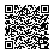 Código QR para número de teléfono +17602000807