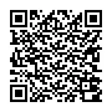 QR-koodi puhelinnumerolle +17602000820