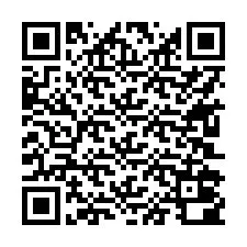 QR-koodi puhelinnumerolle +17602000874