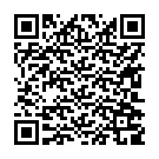 QR kód a telefonszámhoz +17602709350