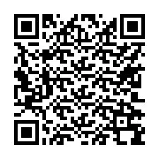 QR kód a telefonszámhoz +17602798219