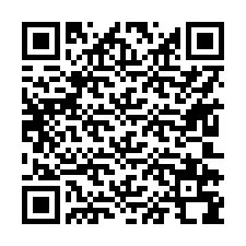 QR-koodi puhelinnumerolle +17602798505