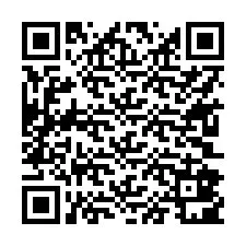 Código QR para número de teléfono +17602801834