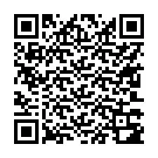 Kode QR untuk nomor Telepon +17603382018