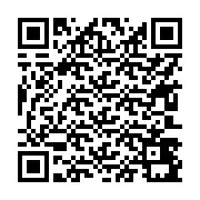 QR kód a telefonszámhoz +17603491940