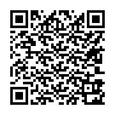 Kod QR dla numeru telefonu +17603922009