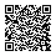 Kod QR dla numeru telefonu +17604244239