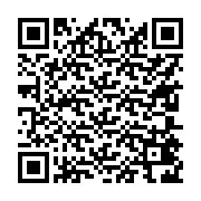 QR Code สำหรับหมายเลขโทรศัพท์ +17605426208