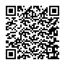 QR Code for Phone number +17607663315