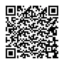 QR-код для номера телефона +17609198002