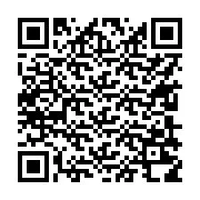 QR-koodi puhelinnumerolle +17609218348