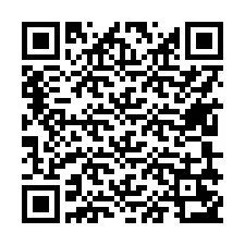 QR-код для номера телефона +17609253007