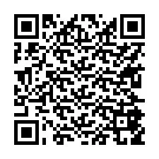 Kode QR untuk nomor Telepon +17625859894