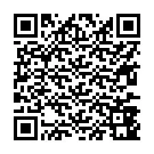 Código QR para número de teléfono +17637841910