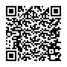 Código QR para número de teléfono +17656370786