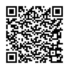 Código QR para número de teléfono +17656370800