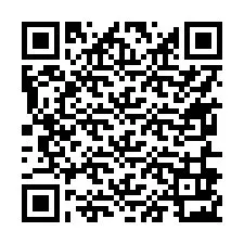 Codice QR per il numero di telefono +17656923004