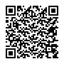 Kode QR untuk nomor Telepon +17657058823