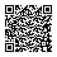 QR-код для номера телефона +17658948052