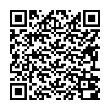 Código QR para número de teléfono +17692000002