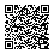 QR kód a telefonszámhoz +17692000348