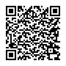 Kode QR untuk nomor Telepon +17692238598